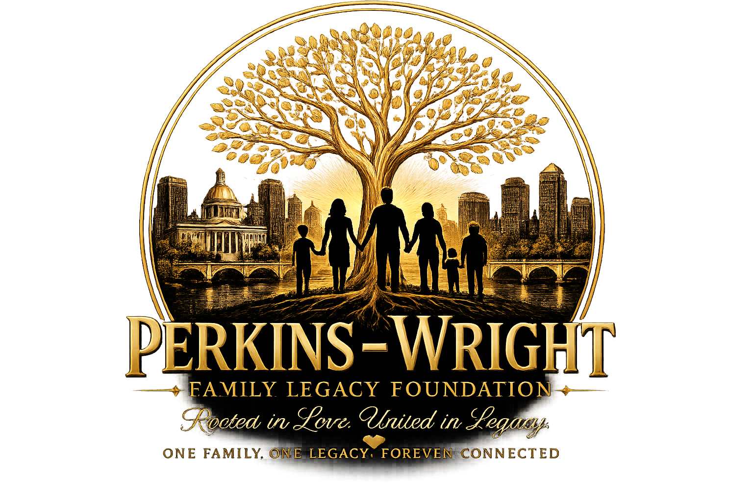 Perkins-Wright Family Legacy Foundation official logo